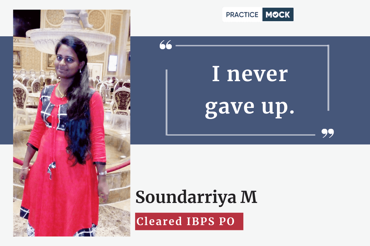 i-never-gave-up-says-soundarriya-m-cleared-ibps-po-practicemock