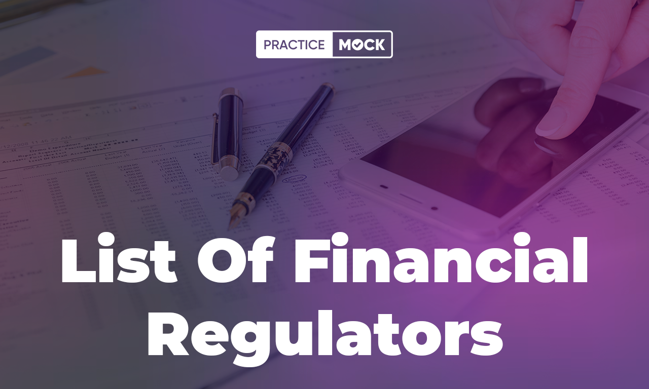 List Of Financial Regulators