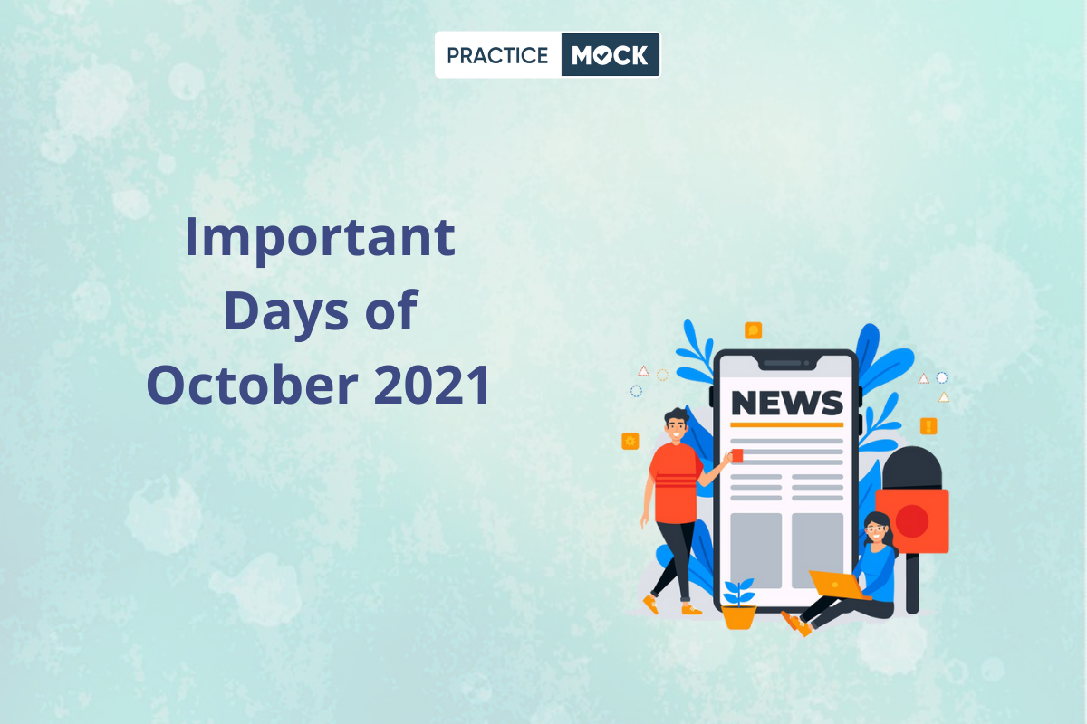 List of Important Days of October 2021 PracticeMock
