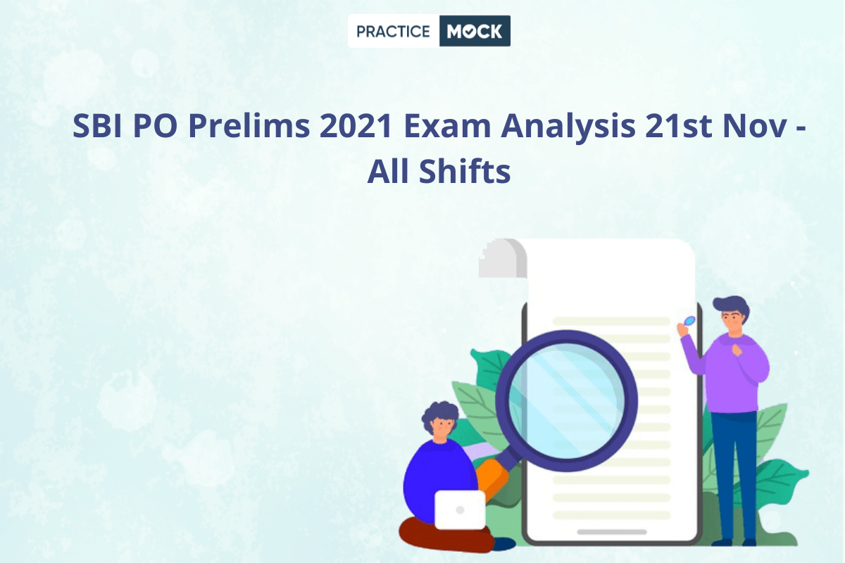 SBI PO Prelims Exam Analysis