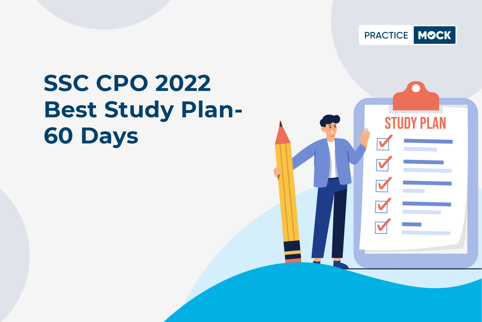 SSC CPO 2022 Best Study Plan 60 Days PracticeMock