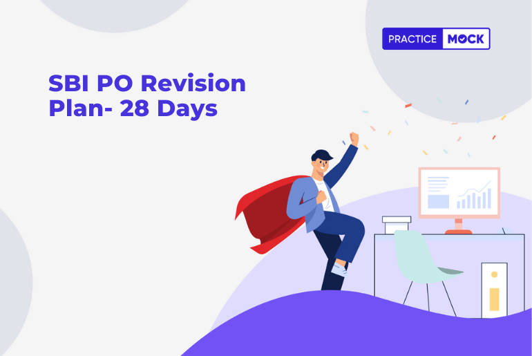 SBI PO Revision Plan 28 Days PracticeMock
