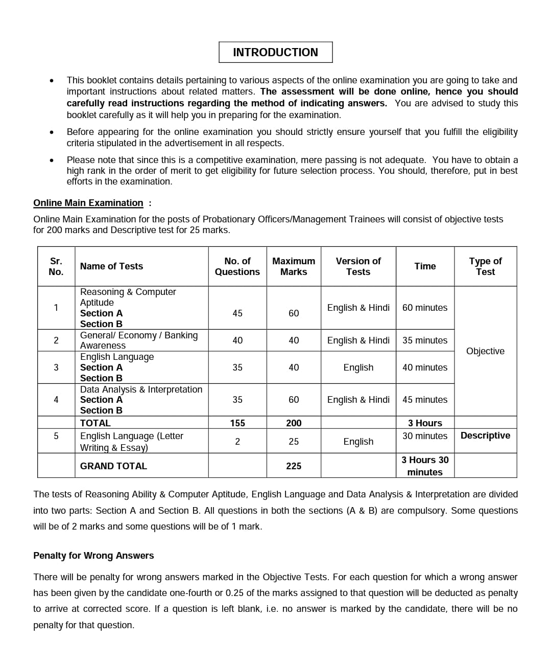 Updated IBPS PO Mains Exam Pattern-How to easily cope with the change?