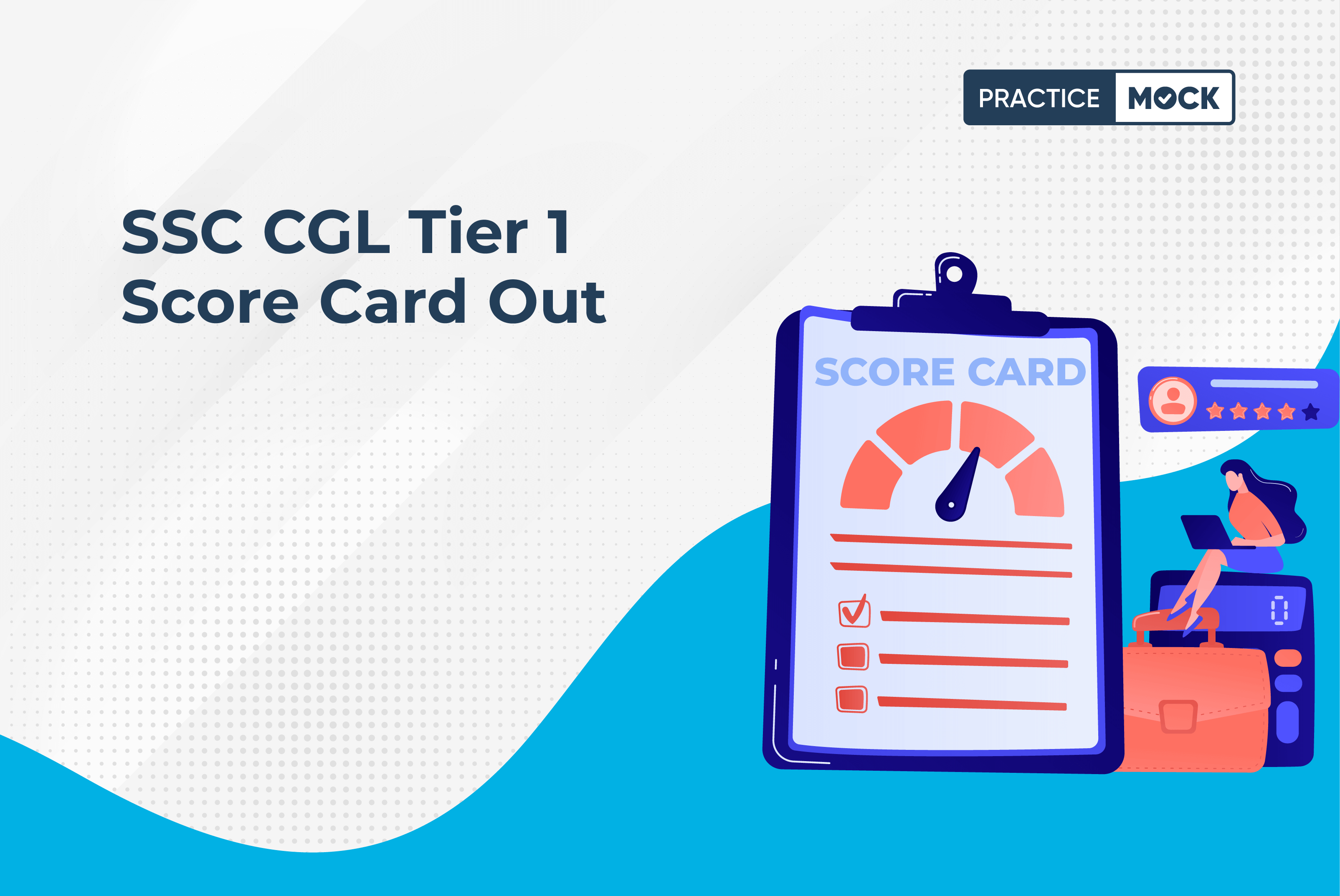 SSC CGL Tier 1 Score Card