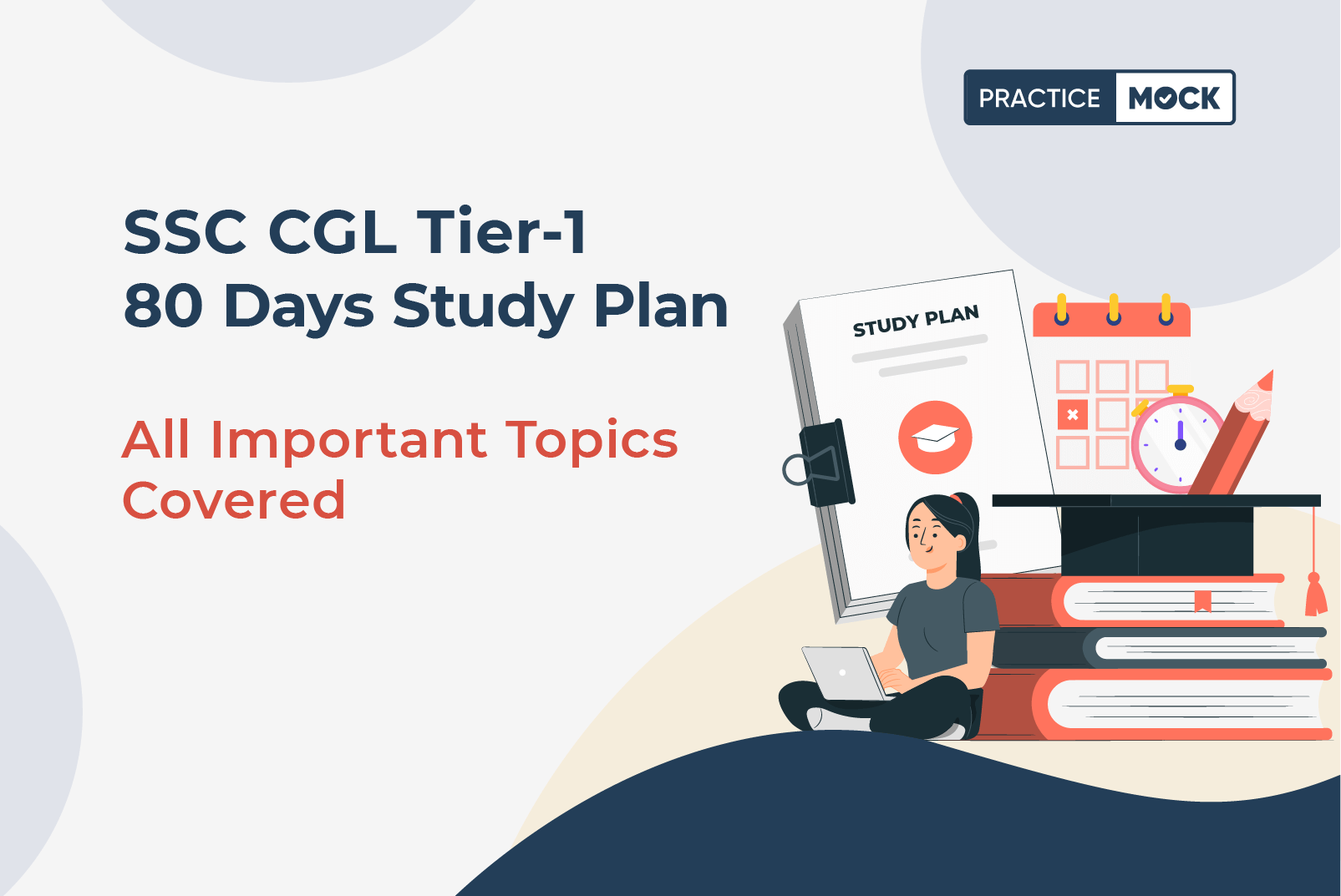 SSC CGL Tier-1 80 Days Study Plan - All Important Topics Covered ...