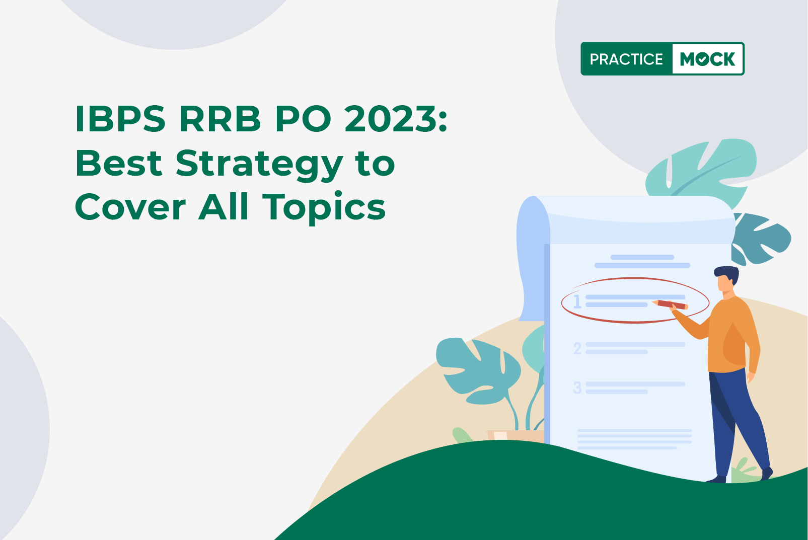 IBPS RRB PO Best Strategy To Cover All Topics PracticeMock