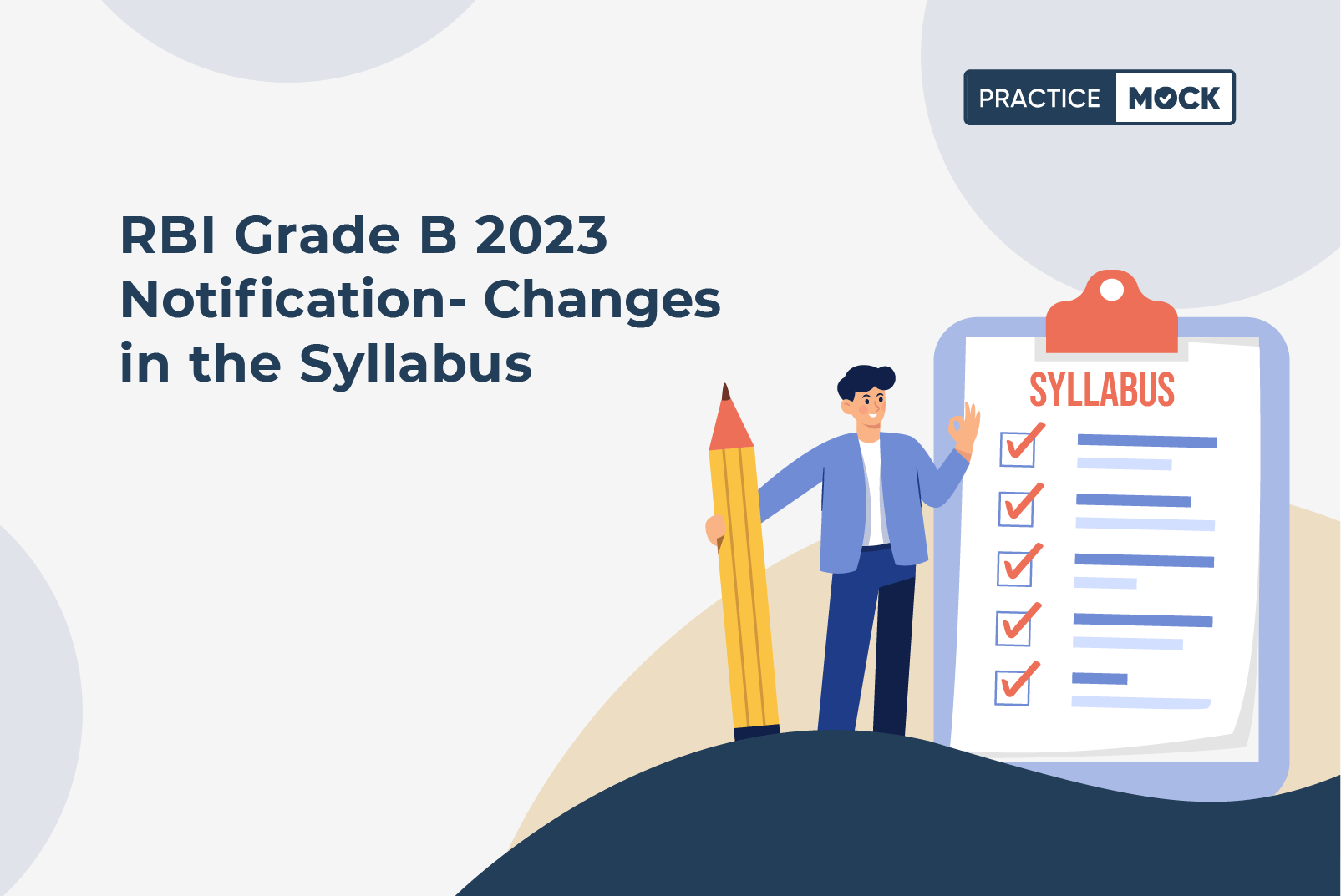 RBI Grade B 2023 Notification-Changes in the Syllabus - PracticeMock