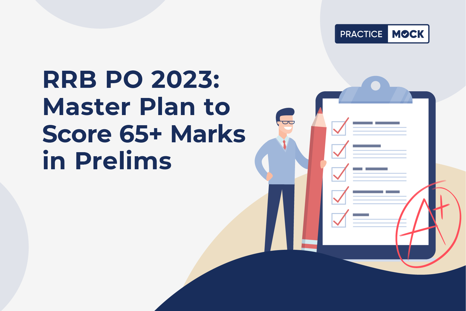 RRB PO 2023 Master Plan to Score 65+ Marks in Prelims