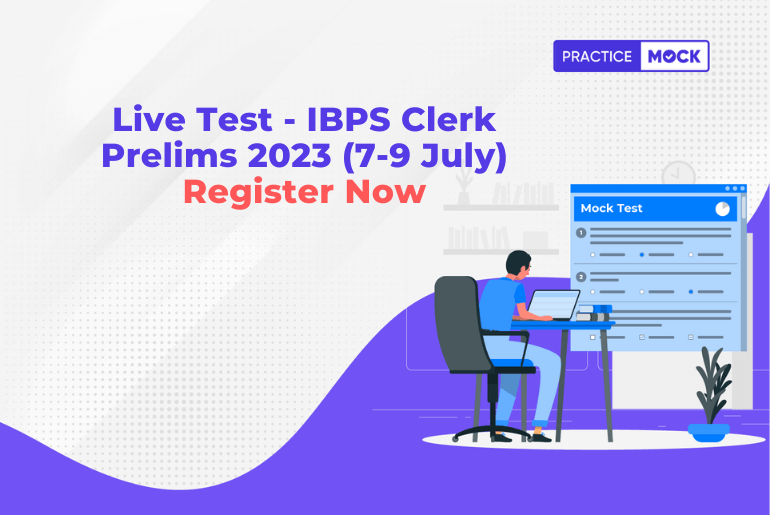 Live Test IBPS Clerk 2023