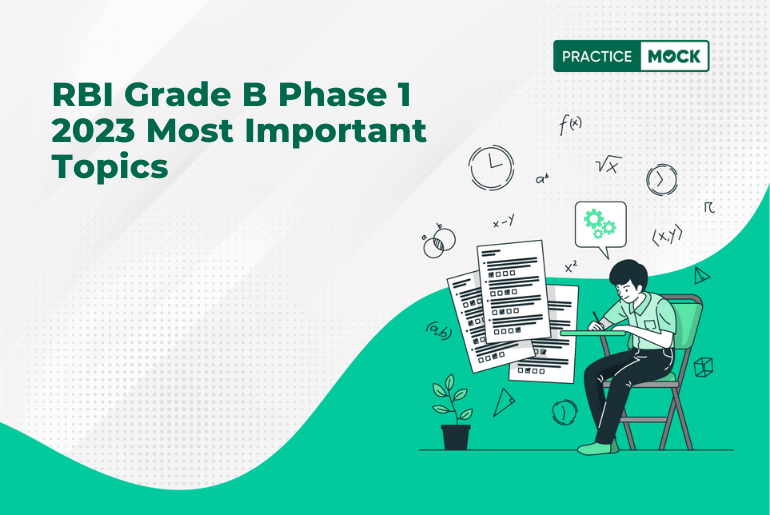 RBI Grade B Phase 1 2023 Most Important Topics