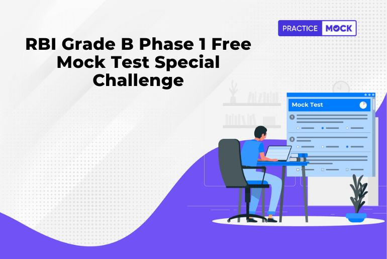 RBI Grade B Phase 1 Free Mock Test Special Challenge