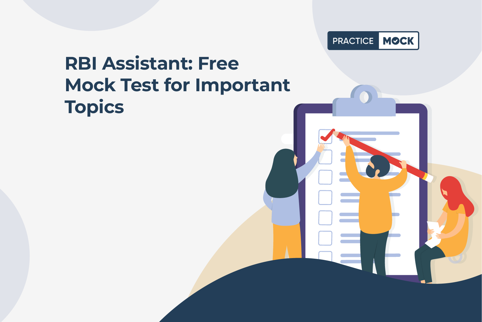 RBI Assistant Free Mock Test for Important Topics