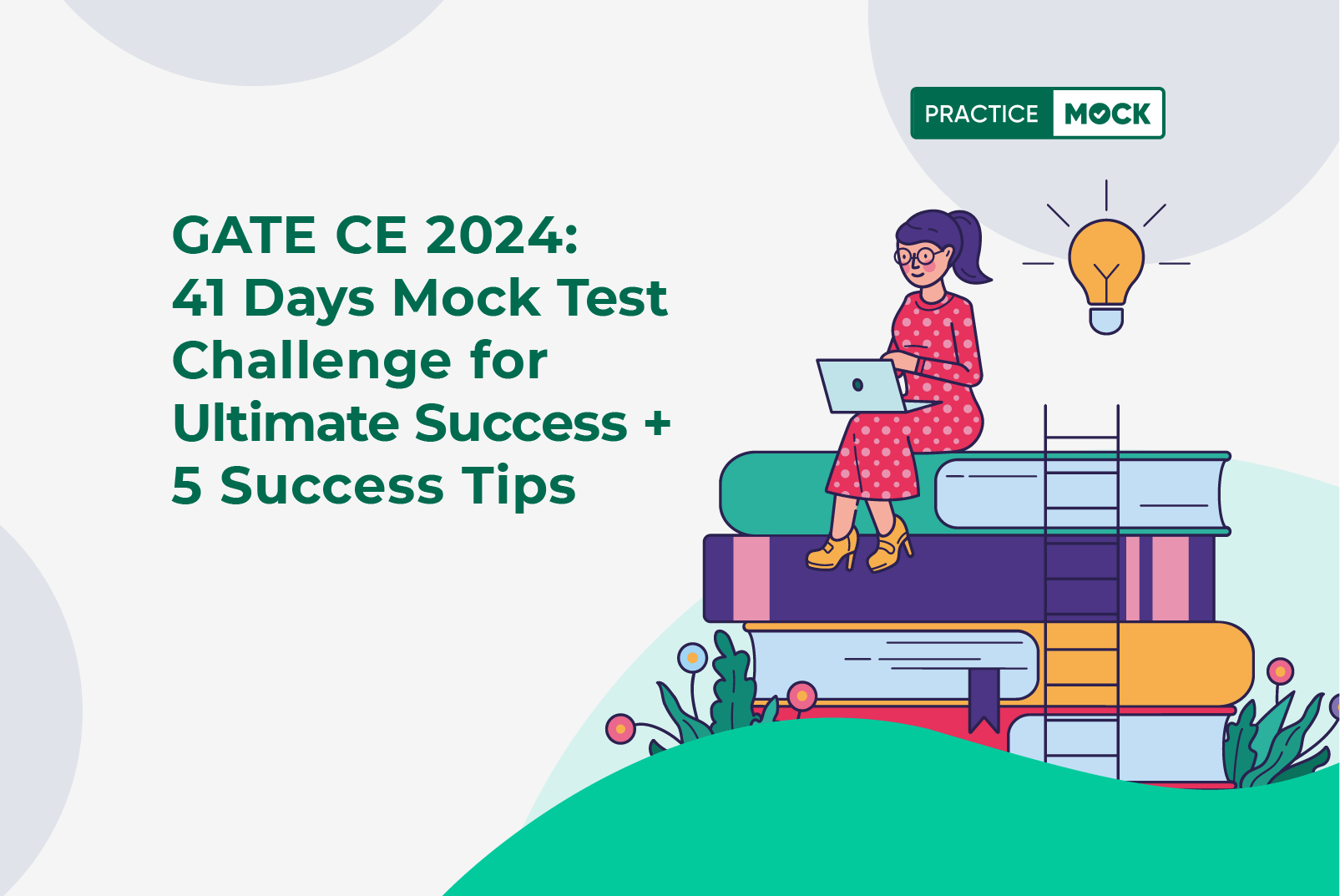 GATE 2024: 41 Days Mock Test Challenge for Civil Engineering Success + 5 Success Tips