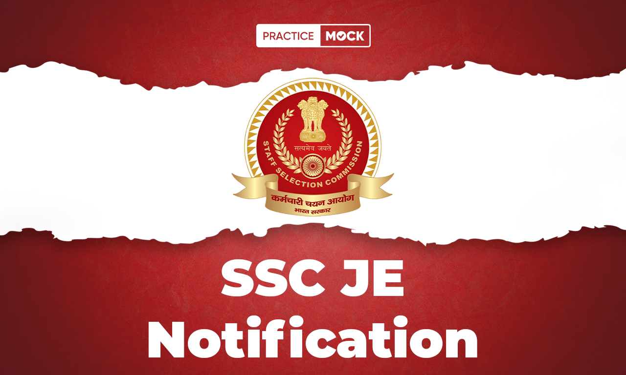 SSC JE Notification