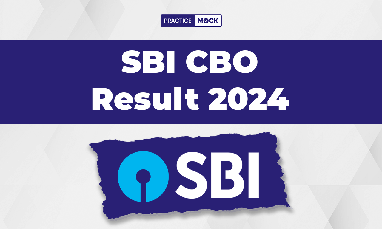 SBI CBO Mains Result 2024