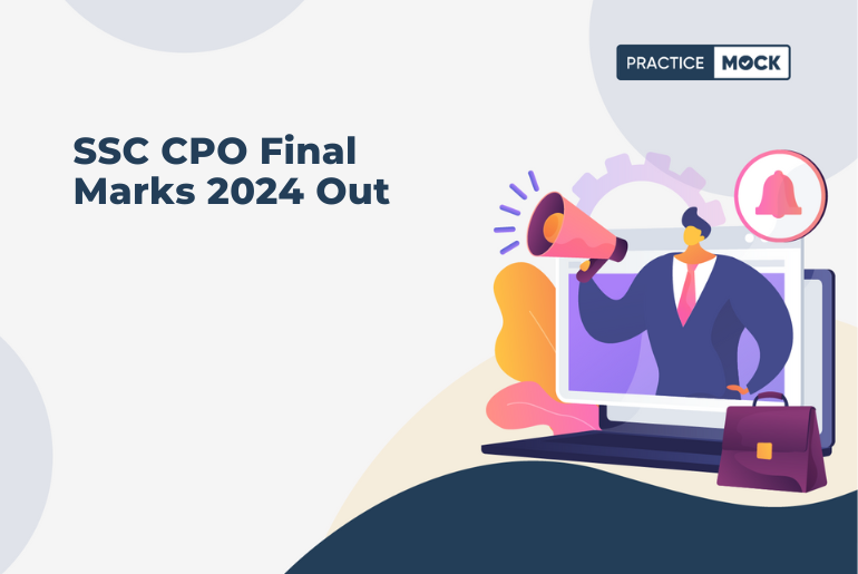 SSC CPO Final Marks 2024 Out