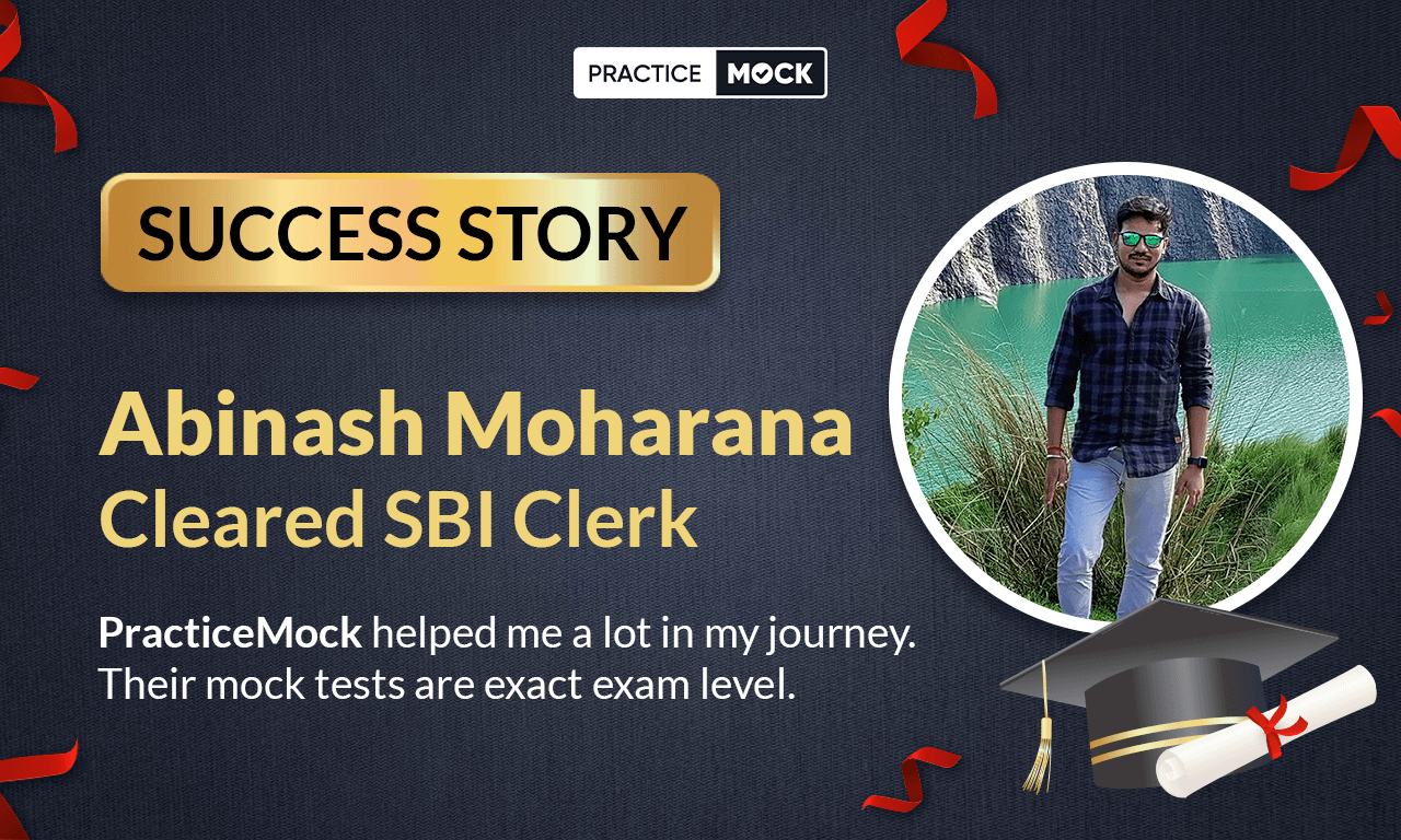 Success Story of Abinash Moharana Cleared SBI Clerk