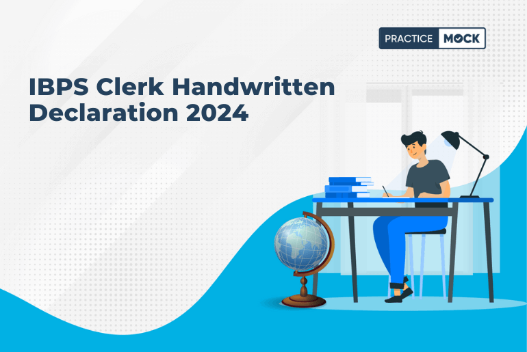 IBPS Clerk Handwritten Declaration 2024