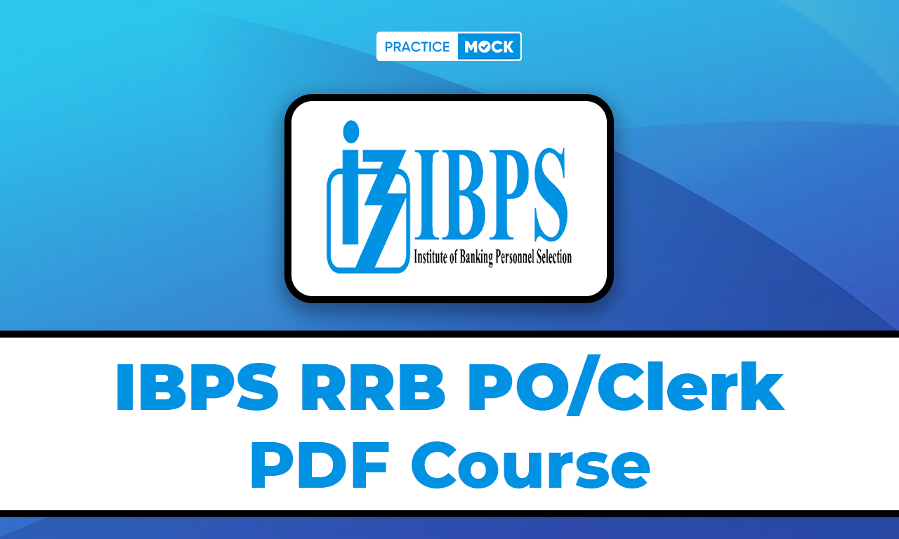 IBPS RRB PO-Clerk PDF Course