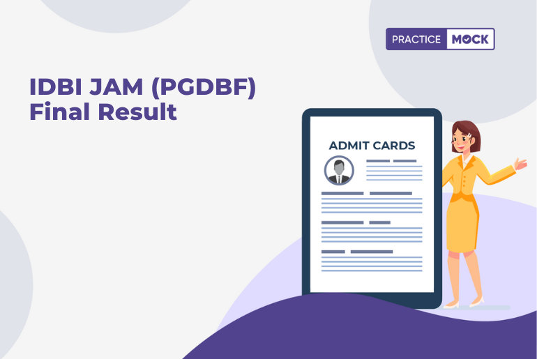 IDBI JAM (PGDBF) Final Result 2024