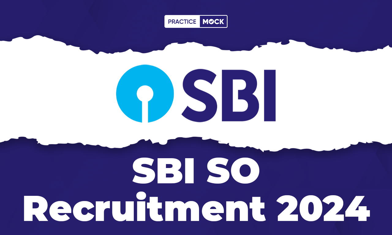 SBI SO Recruitment 2024 Notification