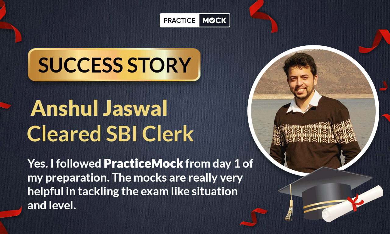 Success Story Of Anshul Jaswal, Cleared SBI Clerk 2023-24