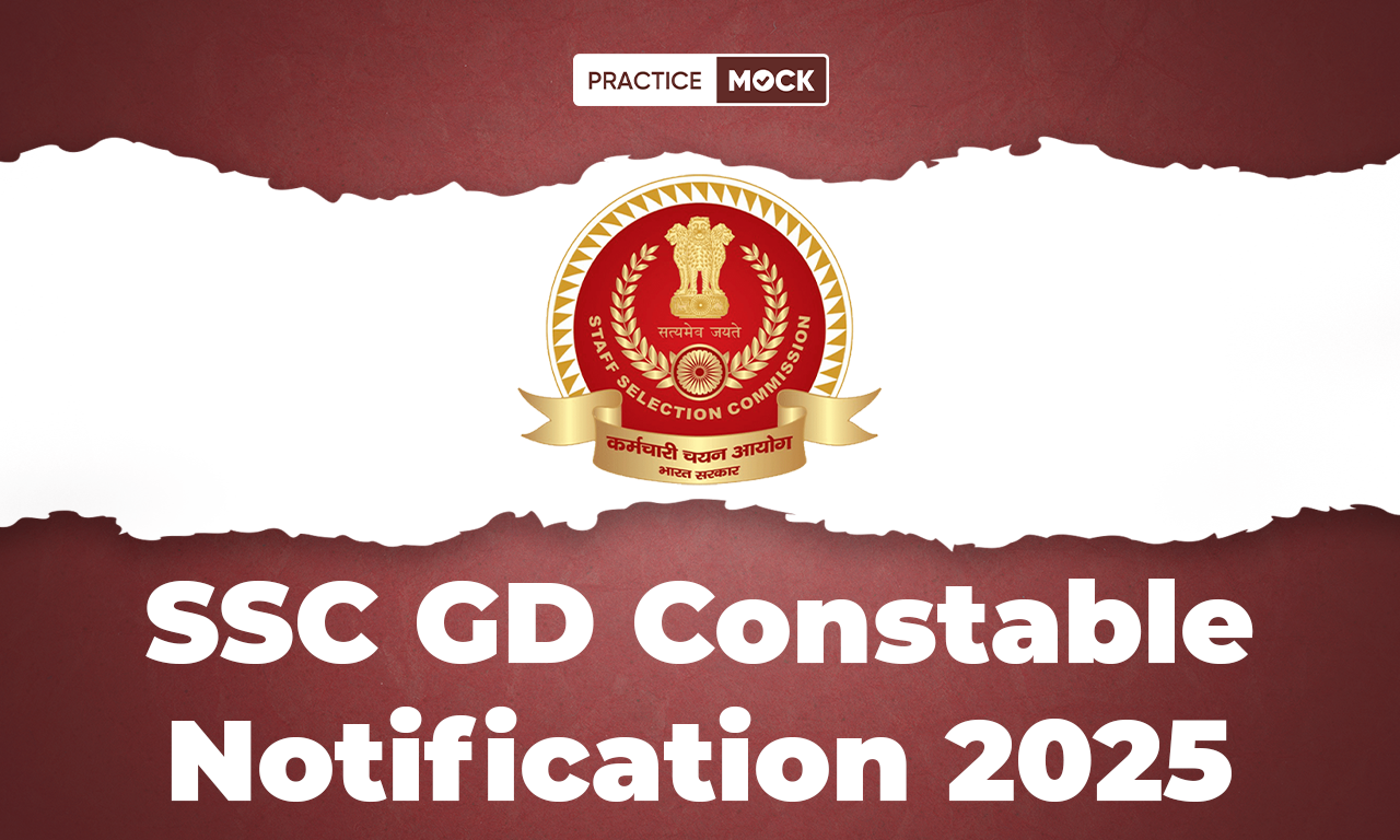 SSC GD Constable Notification 2025