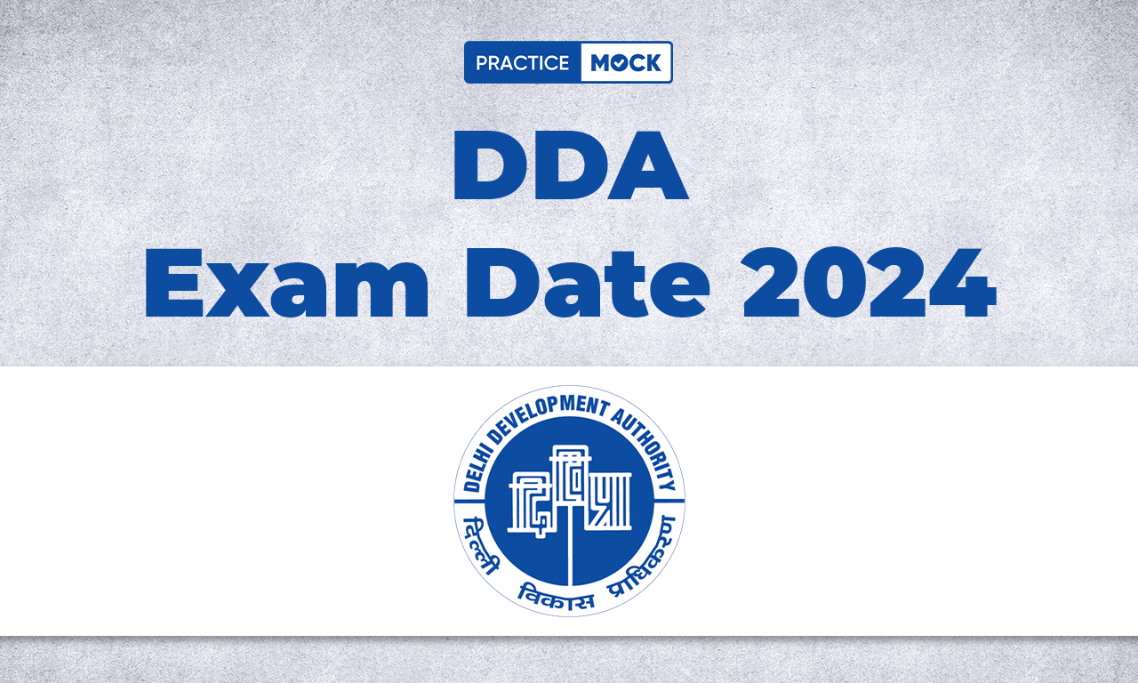 DDA Exam date 2024