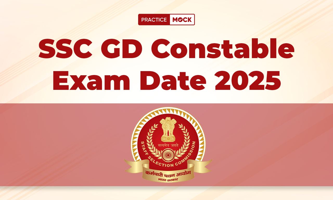 SSC GD Constable 2025 Exam Date