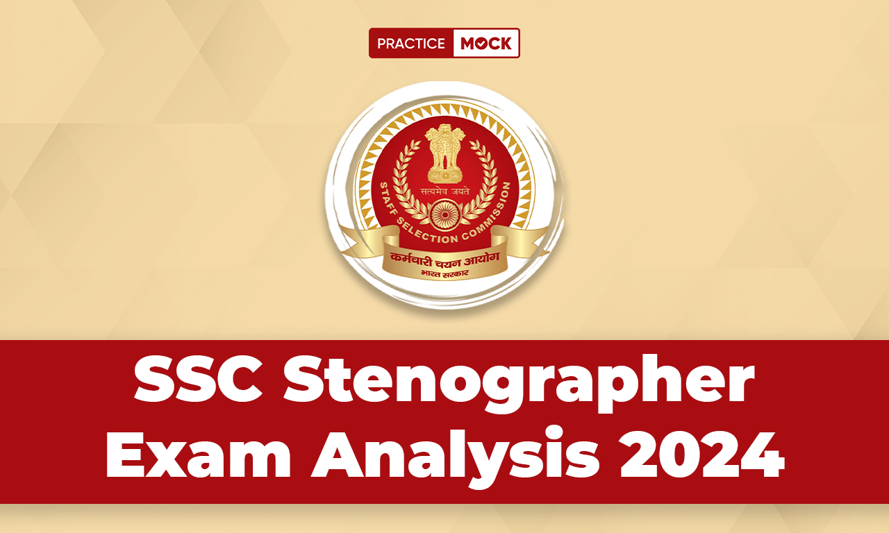 SSC Stenographer Exam Analysis 2024