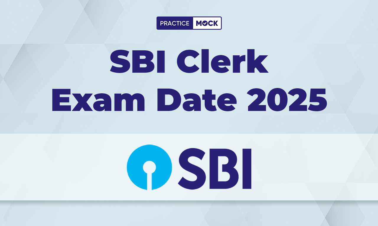 SBI Clerk Exam Date 2025